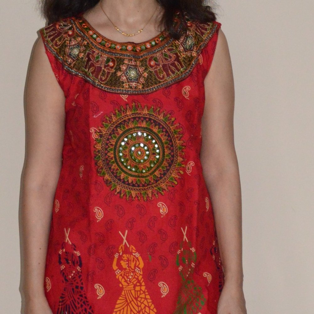 *** ETHIC RAJASTHANI STYLE KURTI TOP NEW ***